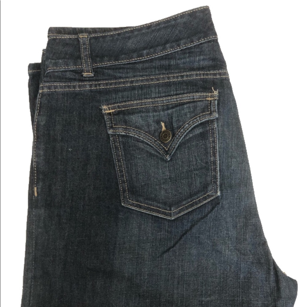 Women’s Gap Curvy Flare Capri Jeans Sz 16